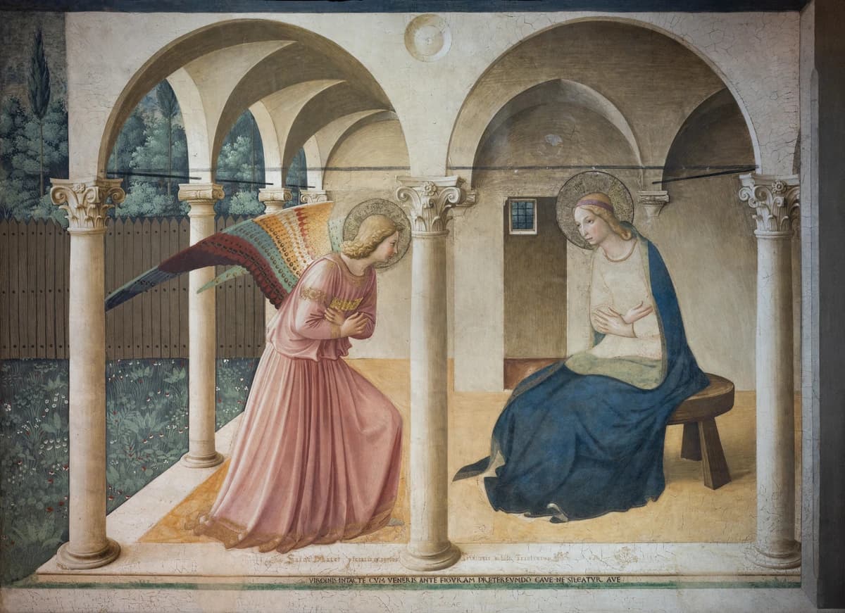 Buon fresco: how a story was painted into a wall — example work