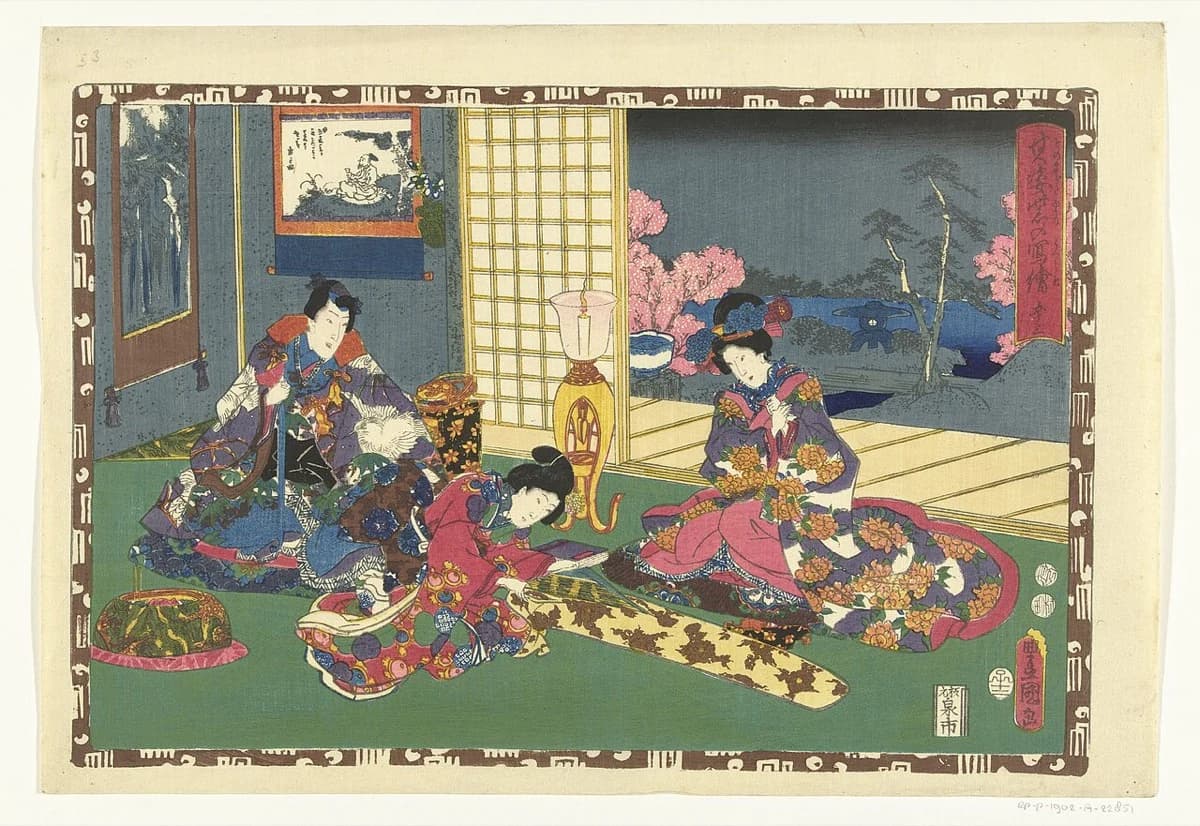 Ukiyo-e: a short history of the Japanese woodblock print — example work
